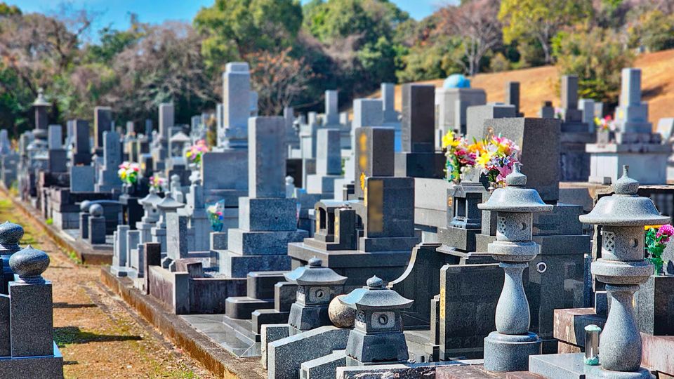 墓地の風景